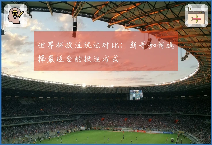 世界杯投注玩法对比：新手如何选择最适合的投注方式