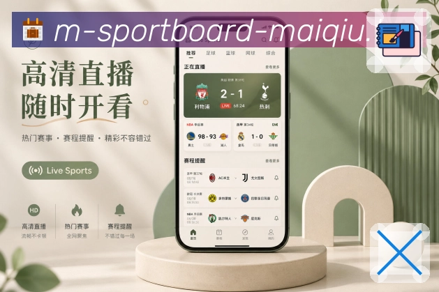 买球站App比赛摘要卡展示：比赛结果、最新事件、走势提示和详情入口